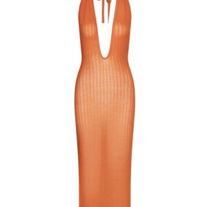 Kotomi Swim Allegra Maxi Dress in Citrus XS/S